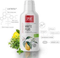 Ополаскиватель для полости рта Splat White Plus Отбеливание плюс Антибактериальный 275 мл