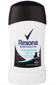 Дезодорант-антиперспирант стик женский REXONA Прозрачный кристалл, 40мл