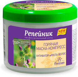 Маска для волос Floresan Репейная с согревающим эффектом, 450 мл