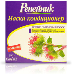 Маска-кондиционер для волос Floresan Репейник, 250 мл