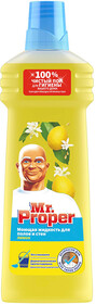 Жидкость моющая для полов и стен Mr.Proper Лимон 750мл