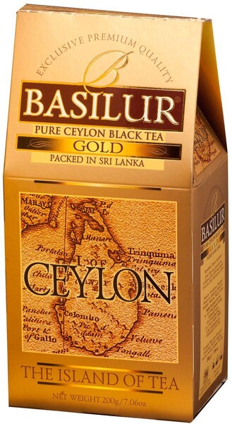 Чай Basilur Gold черный листовой