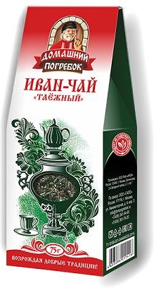 Чай Домашний погребок Иван-Чай листовой таежный