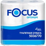 Туалетная бумага Focus Optimum 2 слоя, 4 шт.