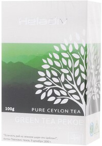 Чай зеленый Heladiv Green Tea 100 гр.