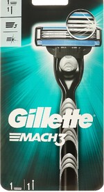 Gillette Mach3 станок с 1 касетой