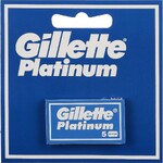 Лезвия д/бритвы GILLETTE Rubie Platinum Россия, 5 шт