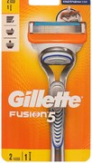 Бритва Gillette Fusion с 2 сменными кассетами