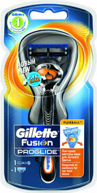 Бритва  Gillette Fusion ProGlide Flexball с 1 сменной кассетой 2шт
