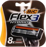 Сменные кассеты для бритья BIC Flex Hybrid 3 8 шт