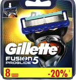 Кассеты сменные для бритья GILLETTE Fusion5 ProGlide, 8шт
