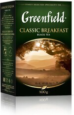 Чай Greenfield Classic Breakfast черный листовой 100 г