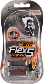 Станок для бритья BIC Flex 5 Hybrid с 2 сменными кассетами