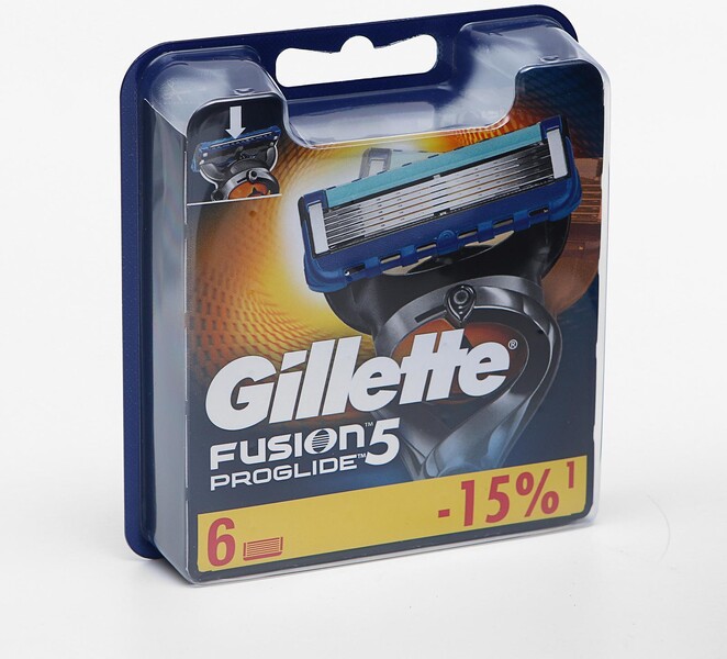 Кассеты сменные для бритья GILLETTE Fusion5 ProGlide, 6шт