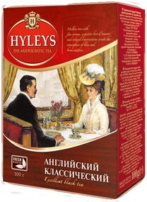 Чай Hyleys Английский Классический черный особокрупнолистовой