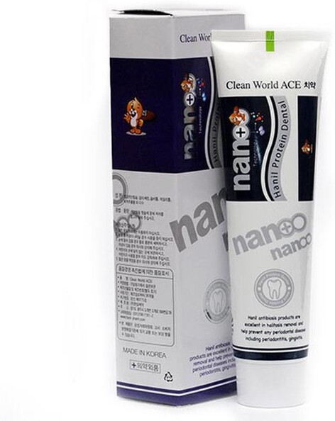 Зубная паста Hanil с ионами серебра Clean world Ace , 0.18л