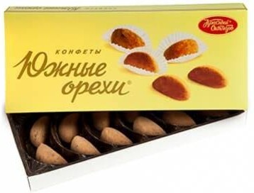Конфеты Красный Октябрь Южные орехи