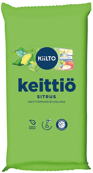 Влажные салфетки Kiilto для уборки туалета с ароматом цитруса, 36 шт