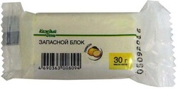 Туалетный блок подвесной «Каждый день» Лимон запасной блок, 30 г