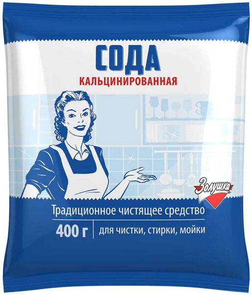 Сода кальцинированная «Золушка», 400 г