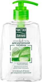 Гель для интимной гигиены ЧИСТАЯ ЛИНИЯ, 250мл Россия, 250 мл