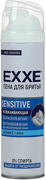 Пена для бритья Exxe Sensitive 200 мл