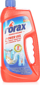 Средство для прочистки труб Rorax Power гель 1 л