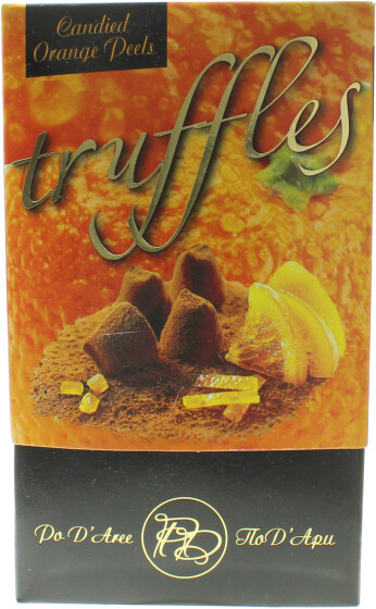 Набор конфет Подари Трюфели с засахаренной апельсиновой цедрой 0,16кг