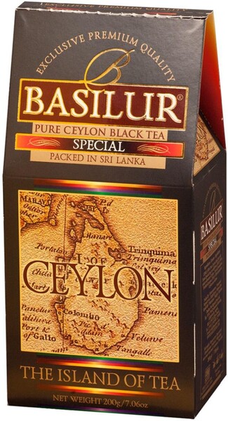 Чай Basilur Specia lчёрный цейлонский байховый листовой с типсами