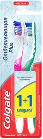 Colgate Зубная щетка Отбелив Plus+Зубная щетка жесткая