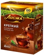 Чай листовой «Лисма крепкий индийский черный» 100 гр.