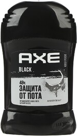 Дезодорант-антиперспирант стик мужской AXE Black, 50мл Россия, 50 мл