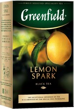Чай Greenfield Lemon Spark 100 гр. черный c лимоном (14) (0714)