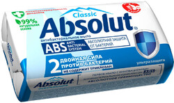 Мыло туалетное Absolut Ультразащита классик антибактериальное, 90 г