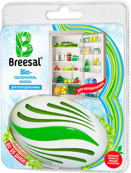 Поглотитель запаха для холодильника Breesal, 124 г