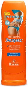 Ночной экспресс-Гель для тела Floresan для похудения ночной, 125 мл