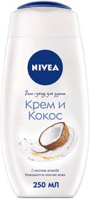 Гель для душа NIVEA Кокос, 250мл Россия, 250 мл