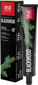 Зубная паста SPLAT Blackwood отбеливающая, 75мл Россия, 75 мл