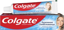 Зубная паста Colgate «Бережное отбеливание», 50 мл