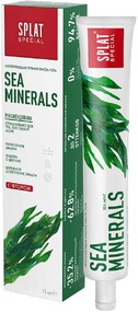 Зубная паста SPLAT Special Морские минералы, 75мл Россия, 75 мл