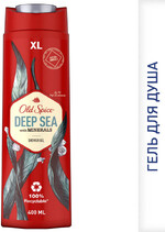 Гель для душа мужской OLD SPICE Deep Sea with Minerals, 400мл Франция, 400 мл