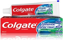 Зубная паста Colgate «Тройное действие», 50 мл