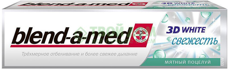 Зубная паста Blend-a-Med 3D White Свежесть Мятный поцелуй 100мл (BM-81224937)