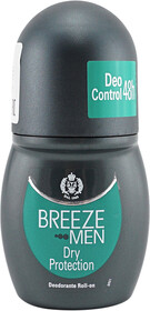 Антиперспирант роликовый BREEZE Men Dry Protection, 50мл