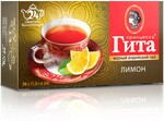Чай Принцесса ГИТА Лимон черный ароматизированный 24 пакетика