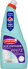 Гель Unicum для чистки унитазов с гипохлоритом 750 мл