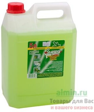 Универсальное моющее средство Золушка, Хвоя, 5 л., канистра