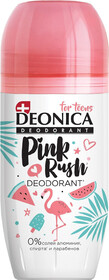 Дезодорант шариковый Deonica for Teens Pink Rush, 50 мл