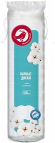Ватные диски АШАН, 120 шт