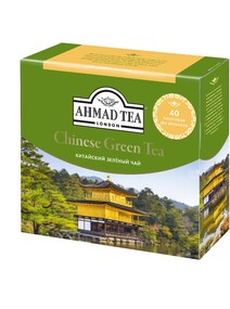 Чай зеленый китайский Ahmad Tea Chinese Green Tea 40 пак